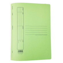 ABBA No.303 Manila Flat File with Plastic Fastener - Green