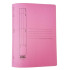 ABBA No.303 Manila Flat File with Plastic Fastener - Pink
