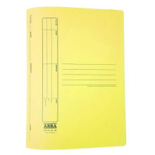 ABBA No.303 Manila Flat File with Plastic Fastener - Yellow
