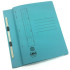 ABBA No.350PM Manila Flat File with Fastener - Blue