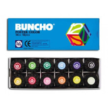 Buncho 2172/12 Poster Colour 15cc (12 Colours/box)
