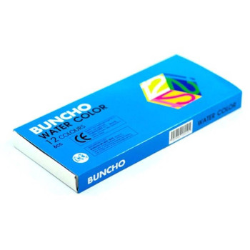 BUNCHO Water Color - 6cc, 12 colors  