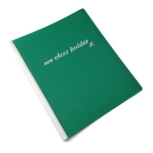 East-File 359A A4 New Clear Holder Refillable 20 Pocket - Green