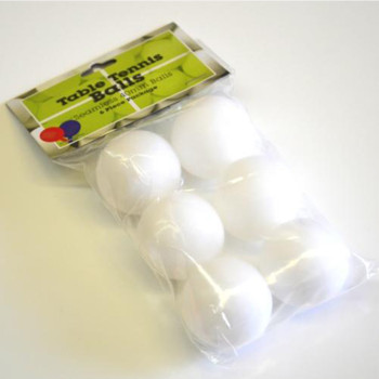 Ping Pong / Table Tennis Ball (6pcs/pkt)