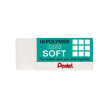 Pentel ZES-05 Hi-Polymer Soft Eraser Small