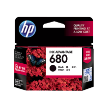 HP 680 Ink Cartridge - Black