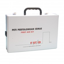 Fast Aid PV1304 PVC First Aid Kit Box Set (31cm X 21.5cm X 8cm)
