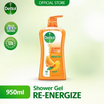Dettol Shower Gel Re-energize 950ml