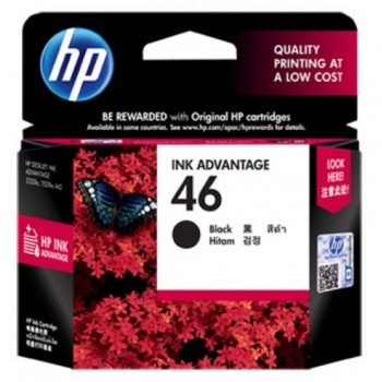 HP 46 Ink Cartridge - Black