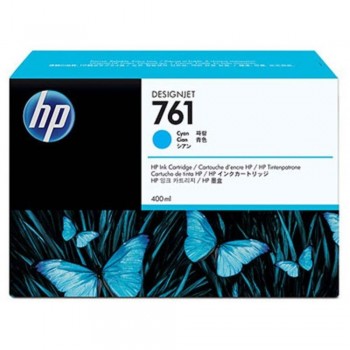 HP 761 400-ml Cyan Designjet Ink Cartridge (CM994A)