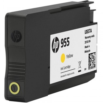HP 955 Yellow Original Ink Cartridge (L0S57AA)
