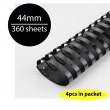 Black Plastic Binding Comb 45mm (4pcs/pkt)
