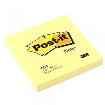3M Post-it Notes 654 - 3 x 3 (100 sheets) [220092853]