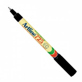 Artline EK-725 Permanent Marker Pen 0.4mm - Black