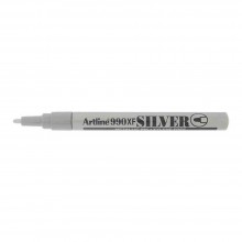 Artline EK-990XF Permanent Metallic Marker 1.2mm - Silver