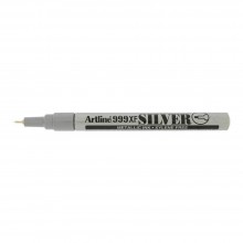 Artline EK-999XF Permanent Metallic Marker 0.8mm - Silver