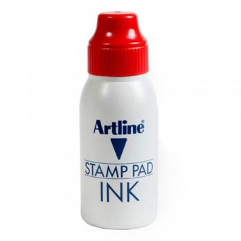 Artline Stamp Pad Ink ESA-2N - 50ml Red ESA-2N-RED