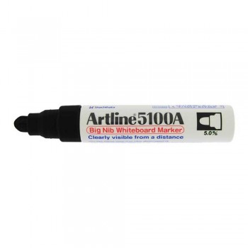 Artline EK-5100A Whiteboard Big Nib Marker 5mm - Black