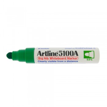 Artline EK-5100A Whiteboard Big Nib Marker 5mm - Green