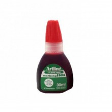 Artline ESK-20 Permanent Marker Refill Ink 30ml - Red