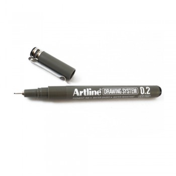 Artline EK-232 Drawing System Pen 0.2mm - Black