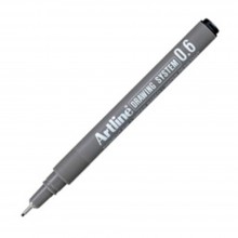 Artline EK-236 Drawing System Pen 0.6mm - Black