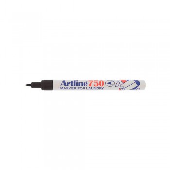 Artline EK-750 Laundry Marker 0.7mm - Black