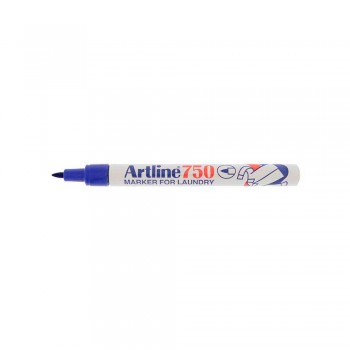 Artline EK-750 Laundry Marker 0.7mm - Blue
