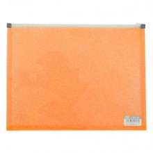 CBE 132A A4 PP Zipper Bag - Orange