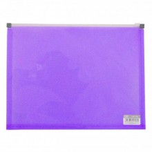 CBE 132A A4 PP Zipper Bag - Violet