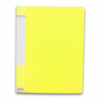 CBE 76020 A4 Clear Holder 20 Pockets - Yellow
