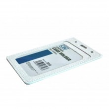 CBE Leather Card Holder 3316 - White (Single Sided)