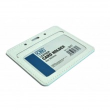 CBE Leather Card Holder 3317 - White (Single Sided)