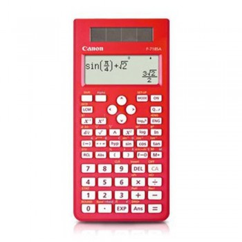 Canon F-718SA-RD Scientific Calculator - Red