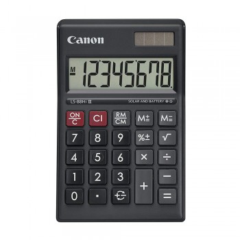 Canon LS-88Hi-III-BK 8 Digits Desktop Calculator (Black)