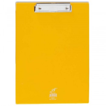 East-File 2340F PVC Wire Clip Board - Yellow