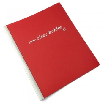 East-File Clear Holder 359A - A4 Size - Red (Item No: B11-62-R) A1R3B184