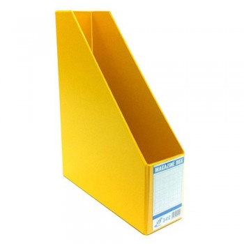 East-File PVC Magazine Box Filing Case â€” 3" (Item No: B11-94 YL) A1R5B83 