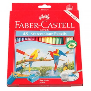 Faber Castell Watercolour Pencil 48L (Item No: B05-13) A1R2B141