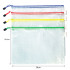 Soft Mesh Zipper Bag B5 - Random Color