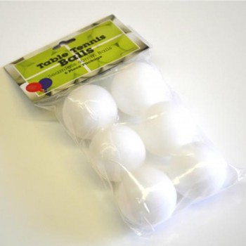 Ping Pong / Table Tennis Ball (6pcs/pkt)