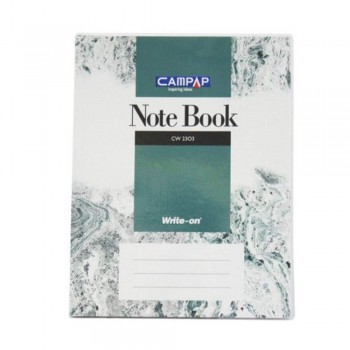Campap Cw2303 F5 Pvc Cover Note Book 240P (Item No: NB-0013)