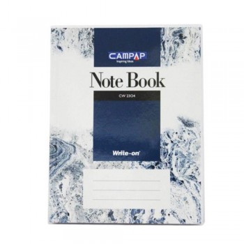 Campap Cw2304 F5 Pvc Cover Note Book 280P (Item No: C02-04) A1R4B118