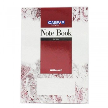Campap Cw2306 A4 2Pvc Cover Note Book 200P (Item No: C02-06) A1R4B120