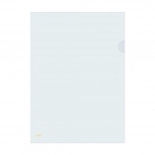 East-File E310 PP L Shape Folder A4 Size - White