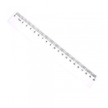 Pastic Straight Ruler 8inch (20cm)