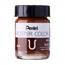 Pentel No.64 Poster Color U 30ml - Sepia