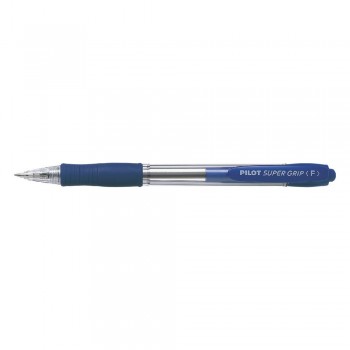 Pilot BPGP-10R-F-L Super Grip Ball Pen 0.7mm - Blue