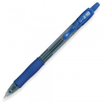 Pilot BL-G2-7-L G2 Gel Ink Pen 0.7mm - Blue