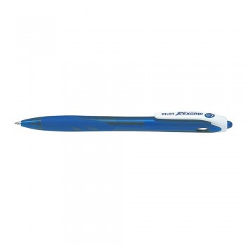 Pilot BRG-10-F-L Rexgrip Ball Pen 0.7mm - Blue